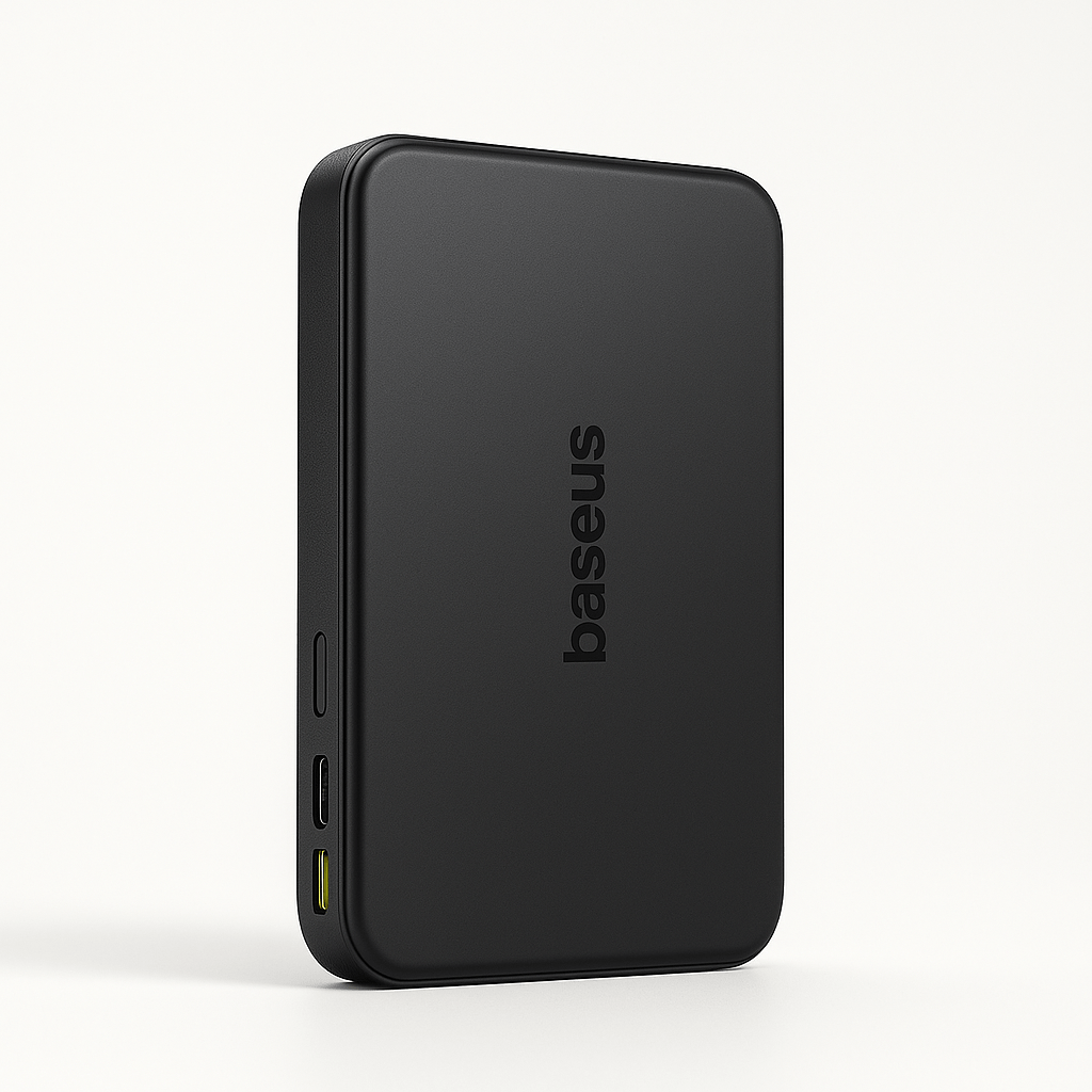 Baseus Qi2 MagSafe Powerbank 10.000mAh – Draadloze Snellader voor iPhone & Smartphone