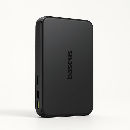 Baseus Qi2 MagSafe Powerbank 10.000mAh – Draadloze Snellader voor iPhone & Smartphone