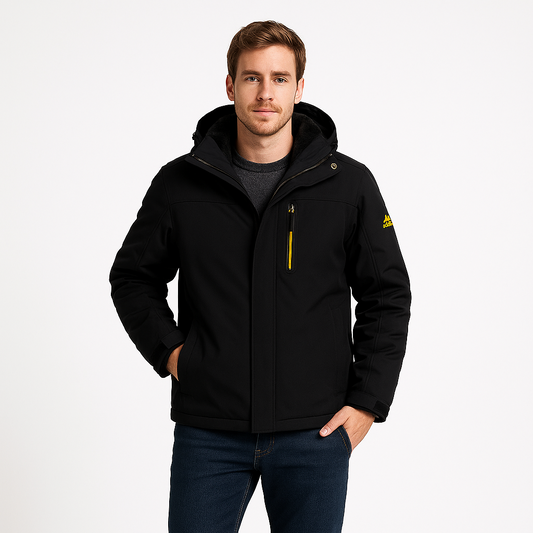Waterdichte Winterjas Heren – Warme Outdoor Jas met Fleece Voering