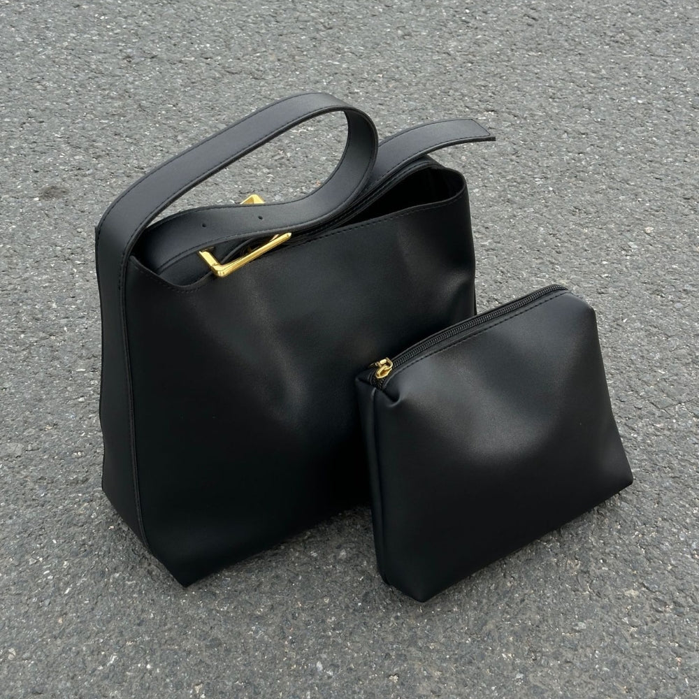 Elegante Schoudertas met Extra Etui – Ruim & Stijlvol voor Dagelijks Gebruik