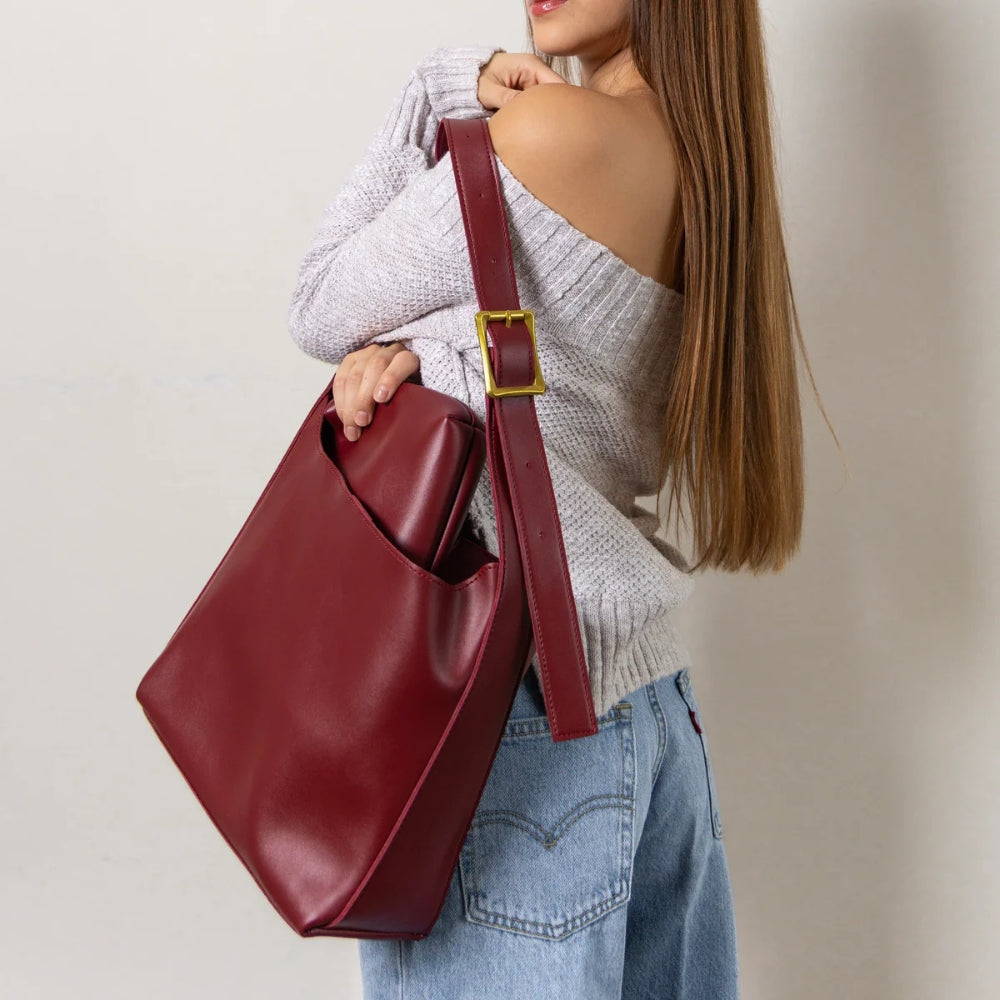Elegante Schoudertas met Extra Etui – Ruim & Stijlvol voor Dagelijks Gebruik
