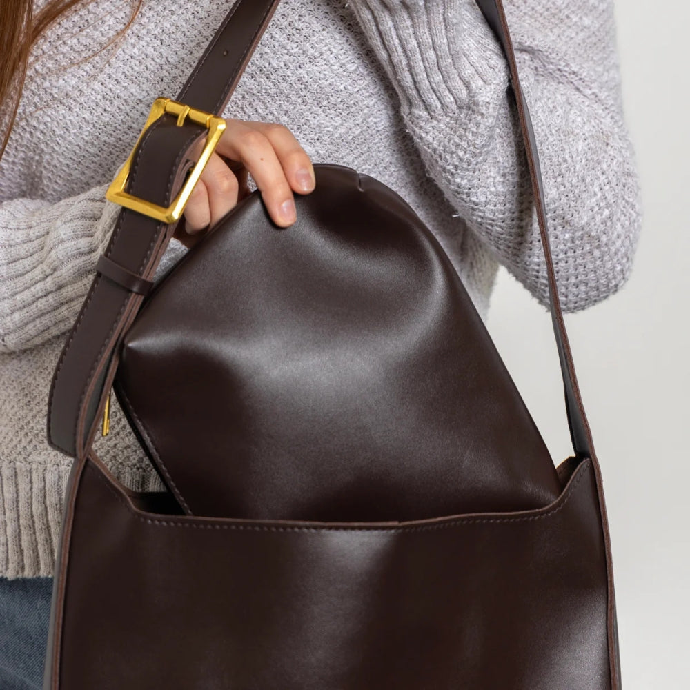 Elegante Schoudertas met Extra Etui – Ruim & Stijlvol voor Dagelijks Gebruik