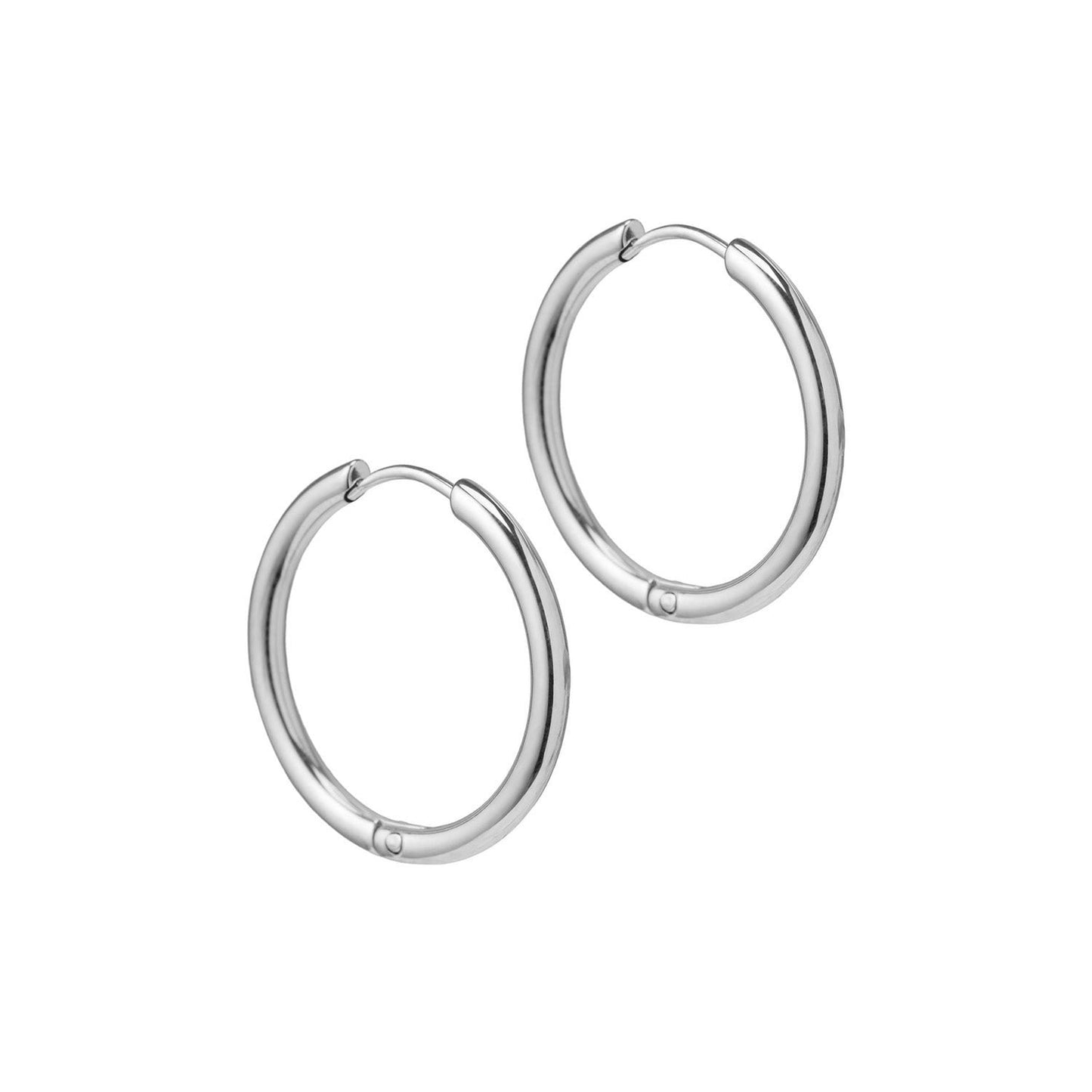Set van 3 Goudkleurige Hoops – Minimalistische RVS Oorringen in Verschillende Maten