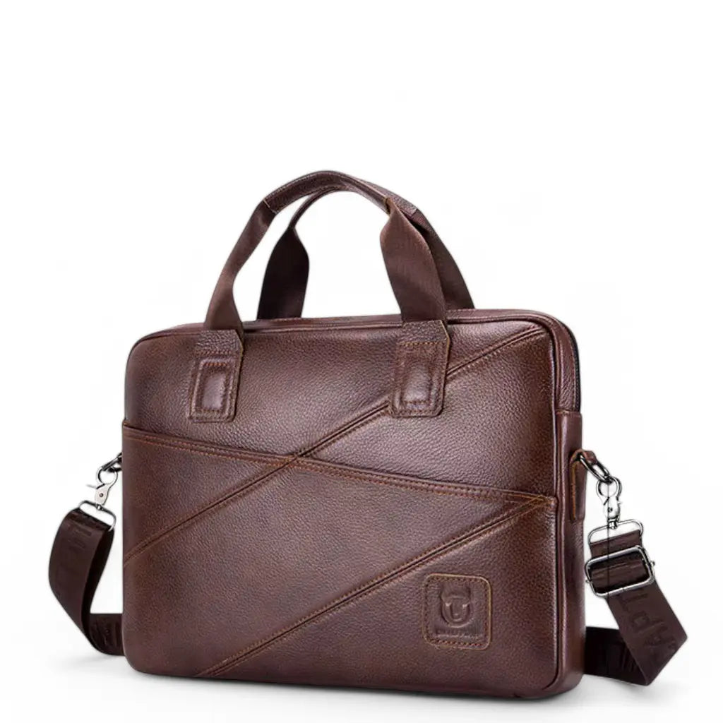 Leren Laptoptas Zwart – Elegant & Functioneel