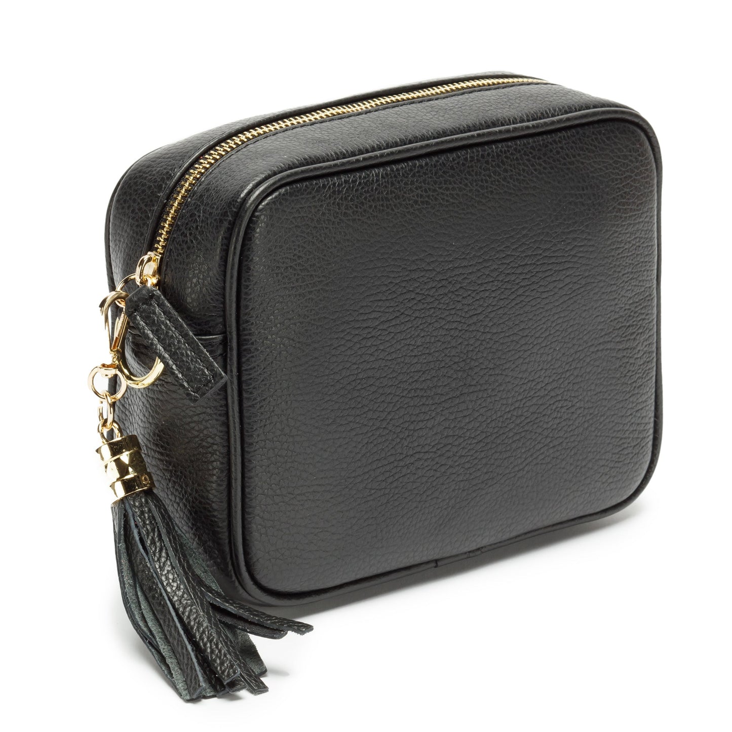 Zwarte Schoudertas Dames Crossbody met Verstelbare Band – Elegant & Tijdloos Design
