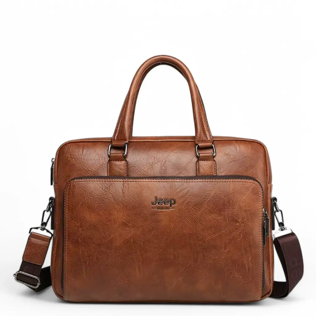 Exclusieve laptoptas heren 14 inch – Tijdloos & robuust
