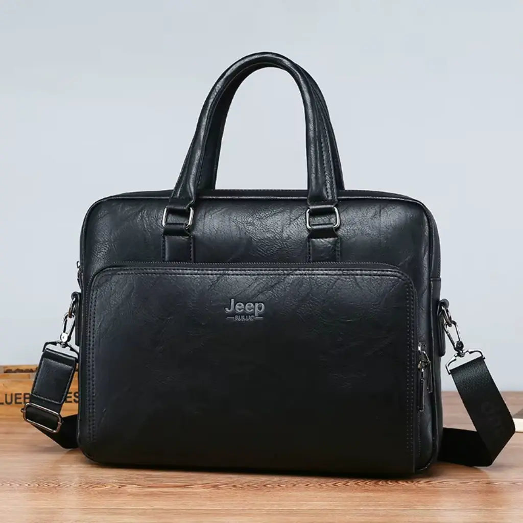 Exclusieve laptoptas heren 14 inch – Tijdloos & robuust