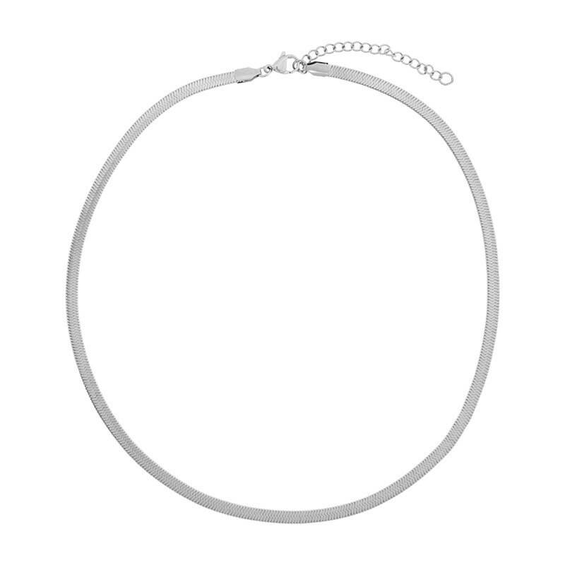 Snake Chain Ketting Goud – Minimalistische & Tijdloze Halsketting
