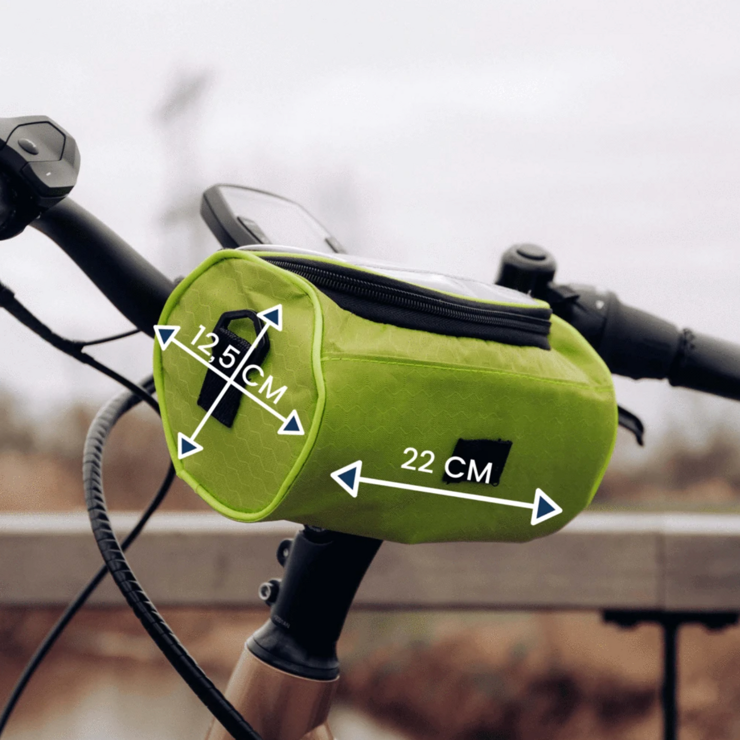 Fietstas met Touchscreen | Waterdicht & Multifunctioneel | Voor Smartphone & Accessoires