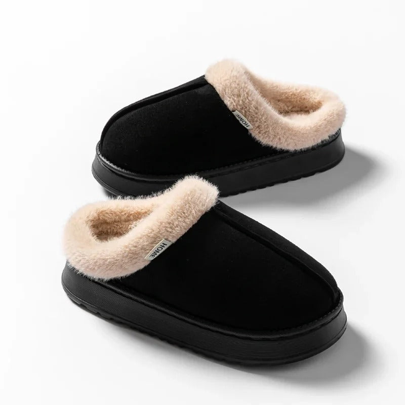 Warme Gevoerde Pantoffels – Comfortabele Unisex Huisschoenen met Antislip Zool