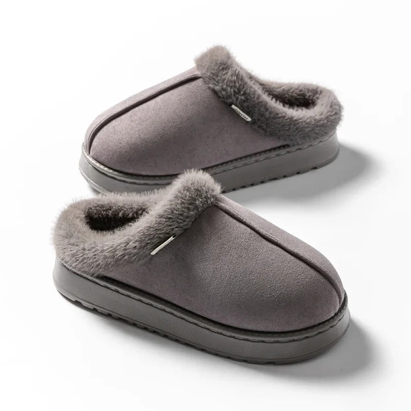 Warme Gevoerde Pantoffels – Comfortabele Unisex Huisschoenen met Antislip Zool