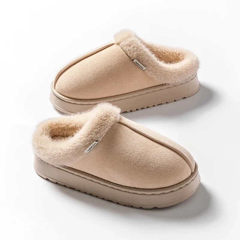 Warme Gevoerde Pantoffels – Comfortabele Unisex Huisschoenen met Antislip Zool