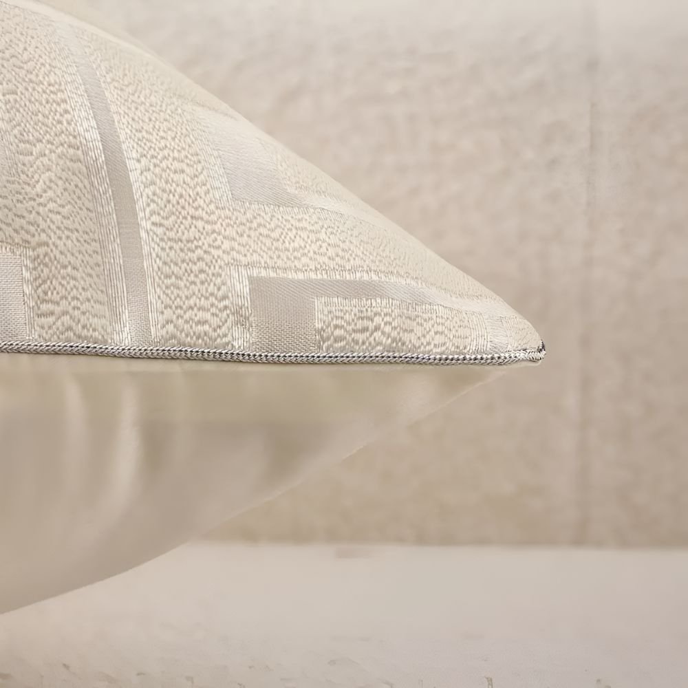 Decoratief Sierkussen met Geometrisch Patroon – Luxe Kussenhoes in Diverse Kleuren