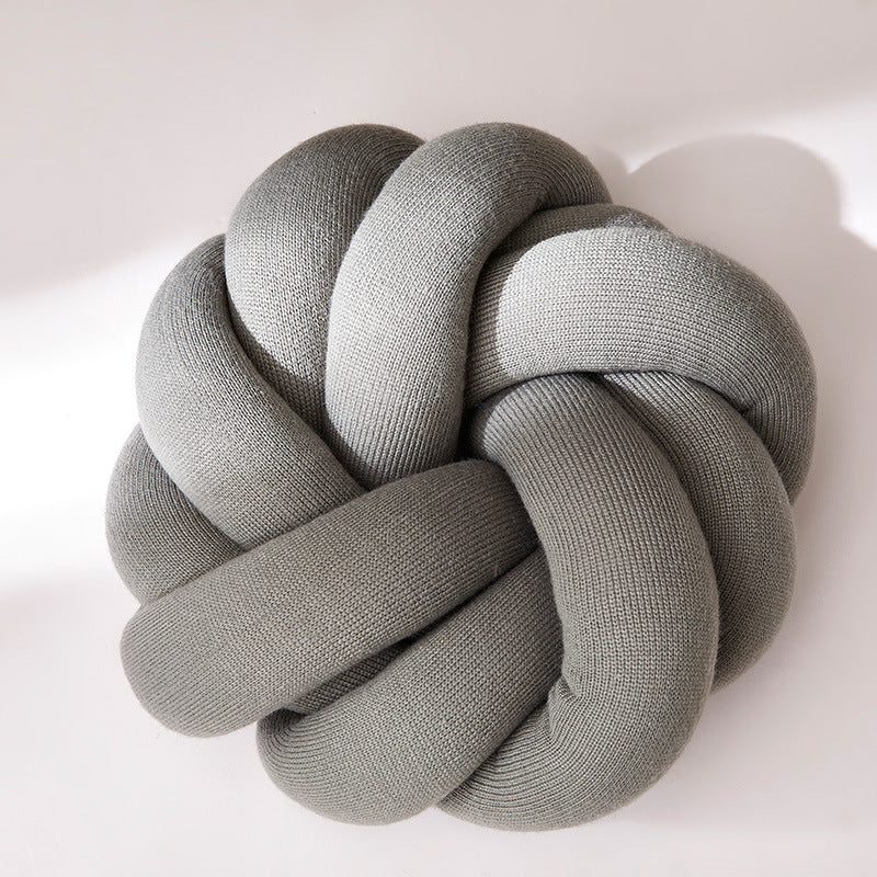 Katoenen Knoopkussen – Decoratief & Comfortabel Sierkussen voor Bank of Bed