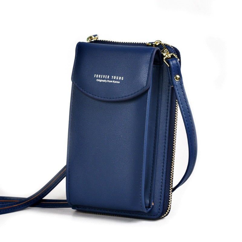 Forever Young Crossbody Telefoontas – Compacte Schoudertas met Meerdere Vakken