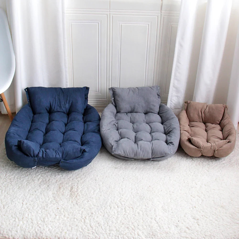 3-in-1 Hondenbed – Multifunctioneel Sofa, Bed en Mat voor Honden en Katten