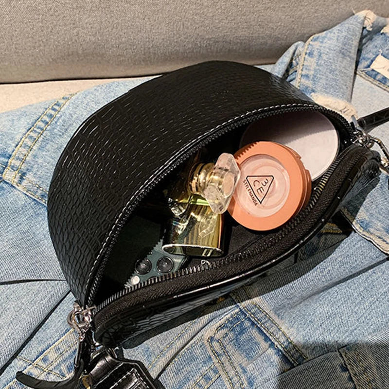 Croco Heuptas met Dubbele Rits – Trendy & Functioneel