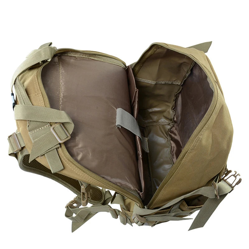 Tactische Rugzak 45L – Waterafstotende Outdoor Backpack met MOLLE-systeem