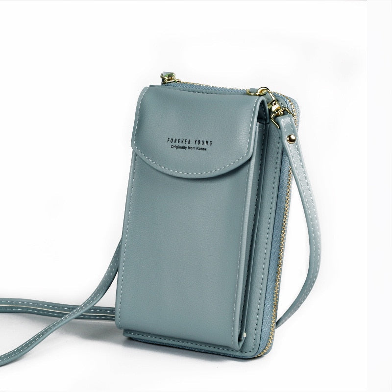 Forever Young Crossbody Telefoontas – Compacte Schoudertas met Meerdere Vakken
