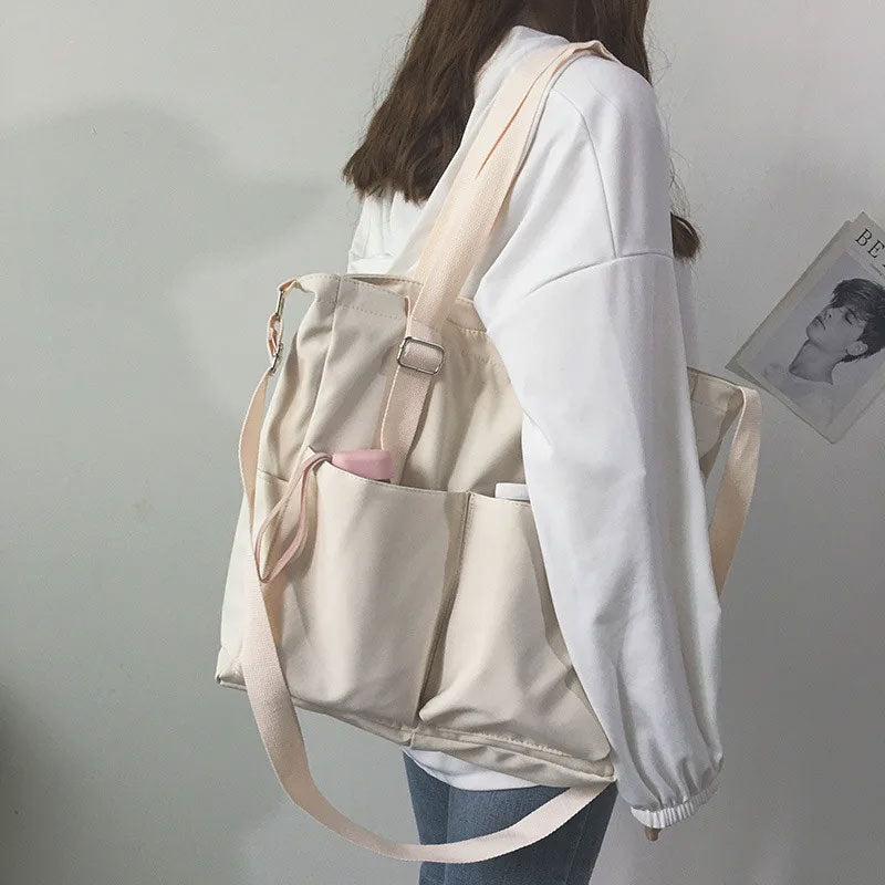 Canvas Schoudertas – Ruim, Trendy & Praktisch