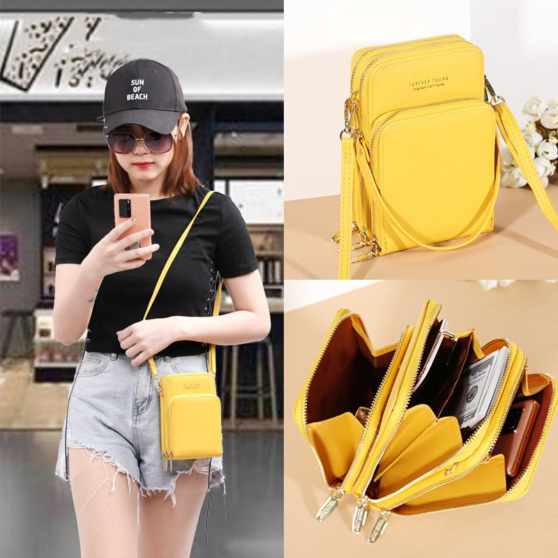 Forever Lovely Crossbody Telefoontas – Compacte Schoudertas met Vakken