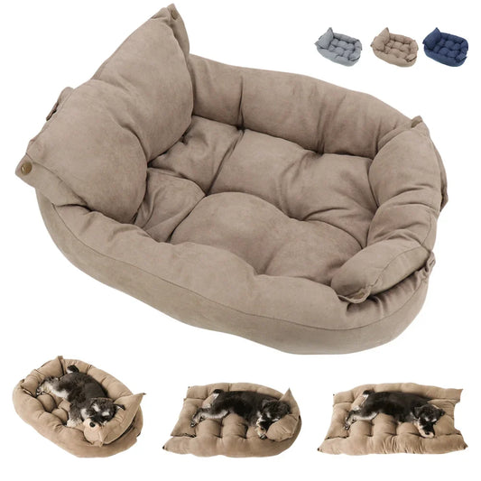3-in-1 Hondenbed – Multifunctioneel Sofa, Bed en Mat voor Honden en Katten