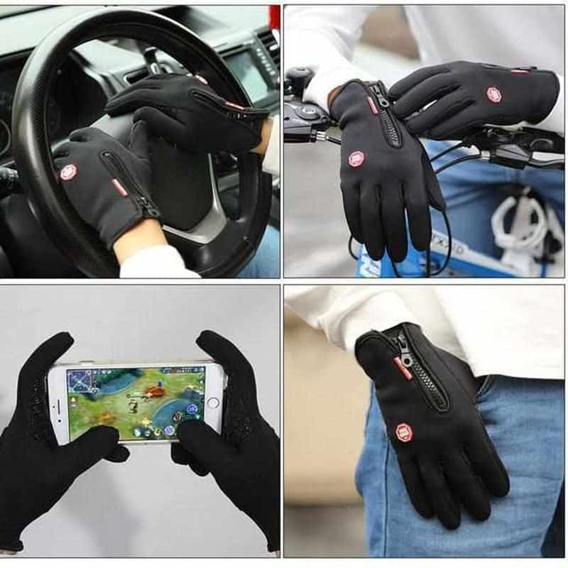 Winter Handschoenen Heren & Dames – Touchscreen Fietshandschoenen met Antislip