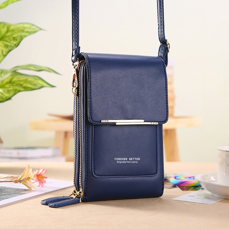 Forever Young Crossbody Telefoontas – Compacte Portemonnee Tas met Meerdere Vakken