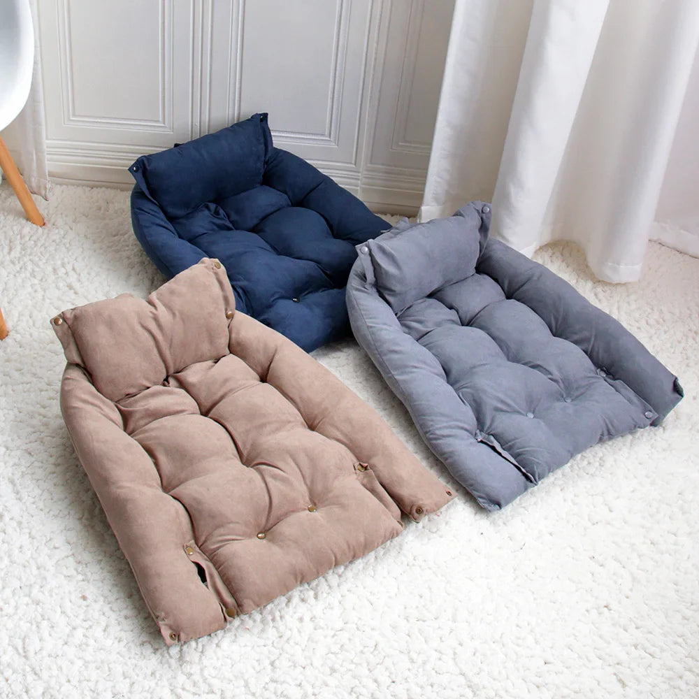 3-in-1 Hondenbed – Multifunctioneel Sofa, Bed en Mat voor Honden en Katten