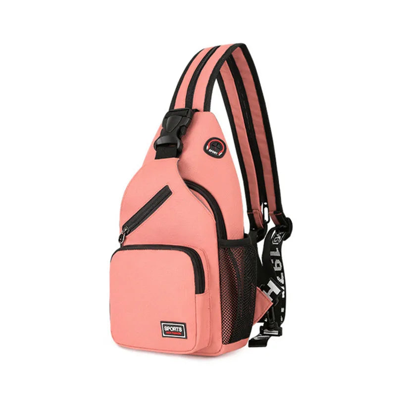 Sportieve Crossbody Rugtas – Compact, Praktisch & Comfortabel