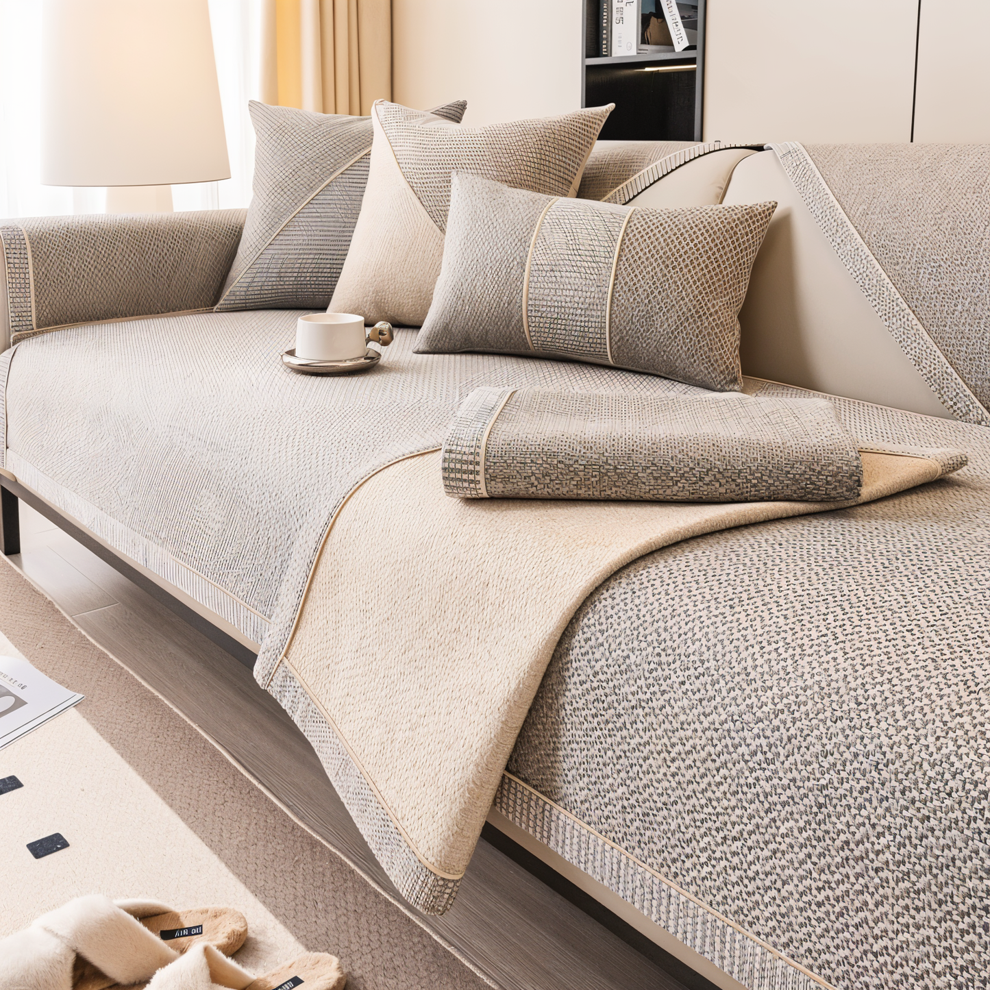 Luxe Sofa Beschermhoes | Antislip Comfort & Stijlvolle Woondecoratie
