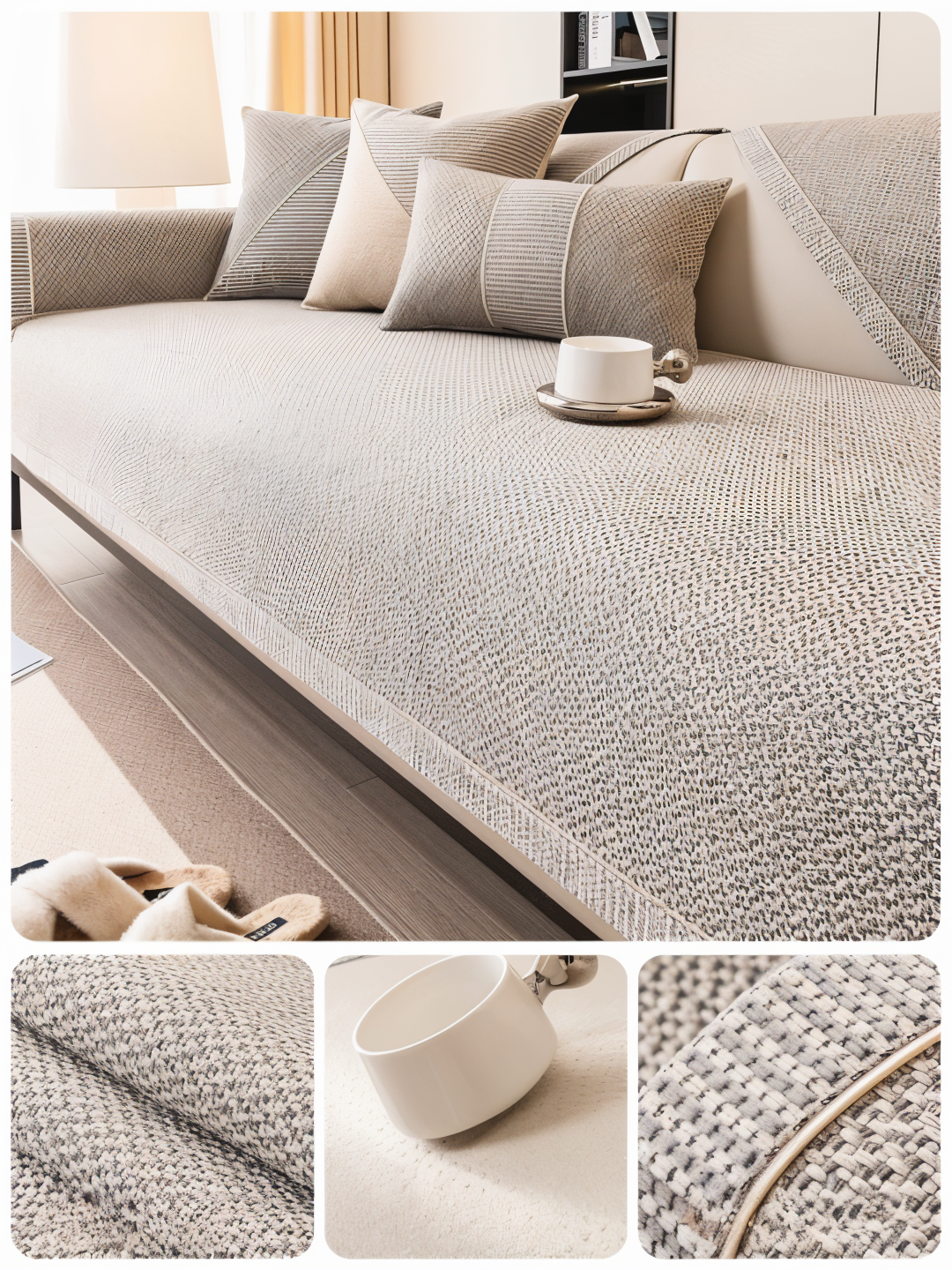 Luxe Sofa Beschermhoes | Antislip Comfort & Stijlvolle Woondecoratie