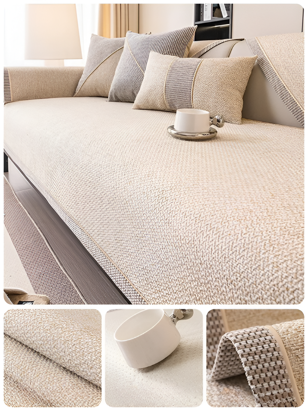 Luxe Sofa Beschermhoes | Antislip Comfort & Stijlvolle Woondecoratie