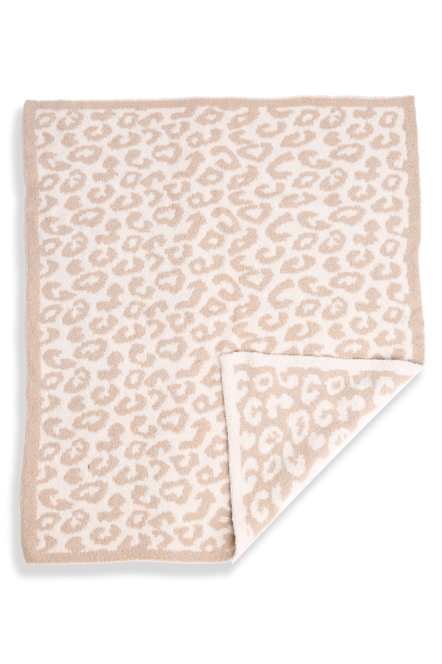 Kinderdeken met Luipaardprint – Zachte Luxe Fleece Plaid 74x89 cm