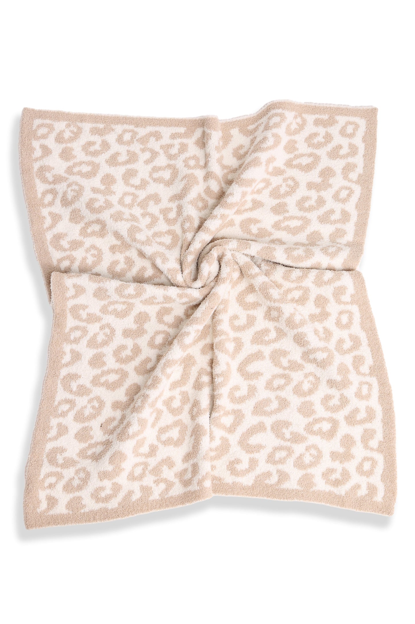 Kinderdeken met Luipaardprint – Zachte Luxe Fleece Plaid 74x89 cm