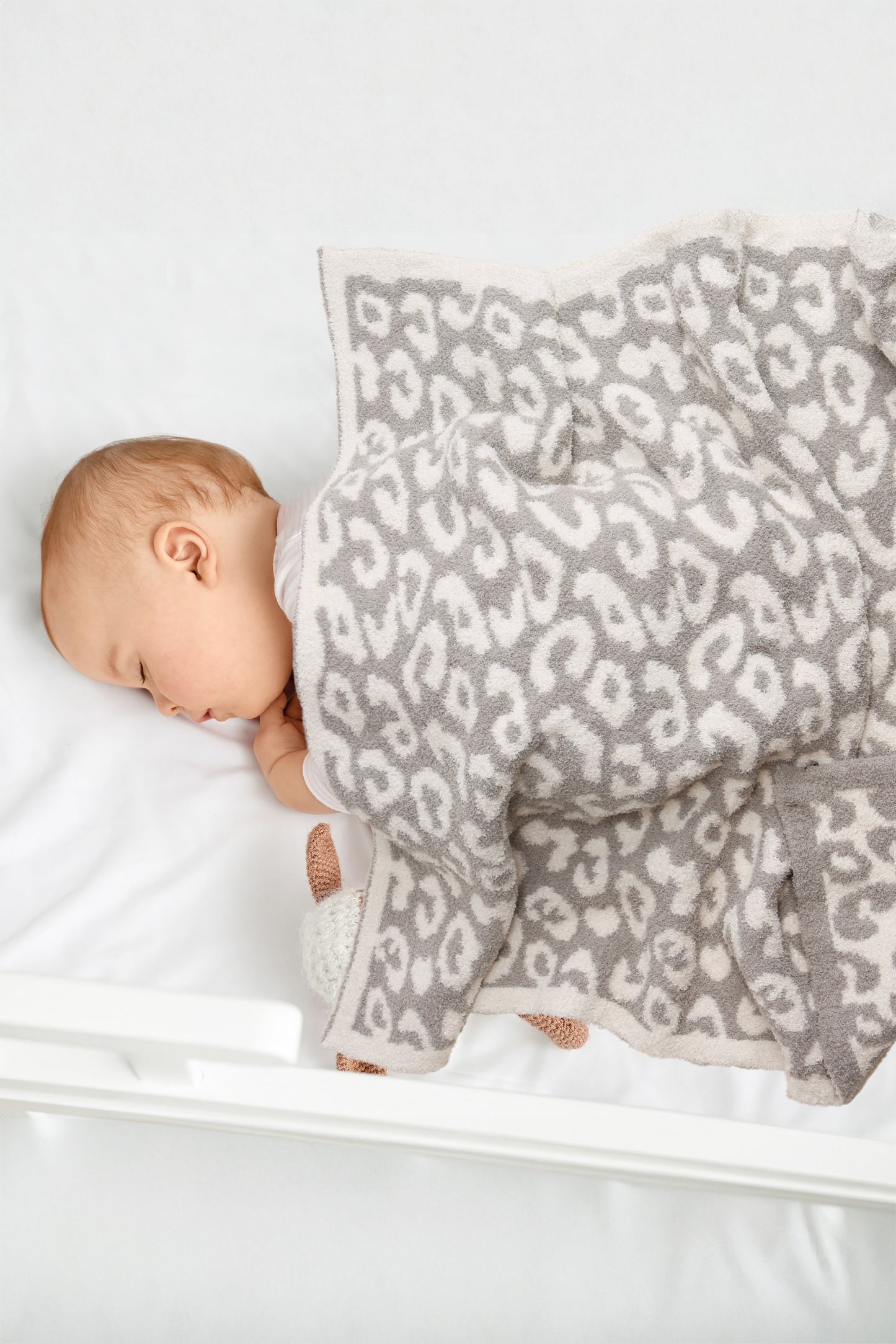 Kinderdeken met Luipaardprint – Zachte Luxe Fleece Plaid 74x89 cm