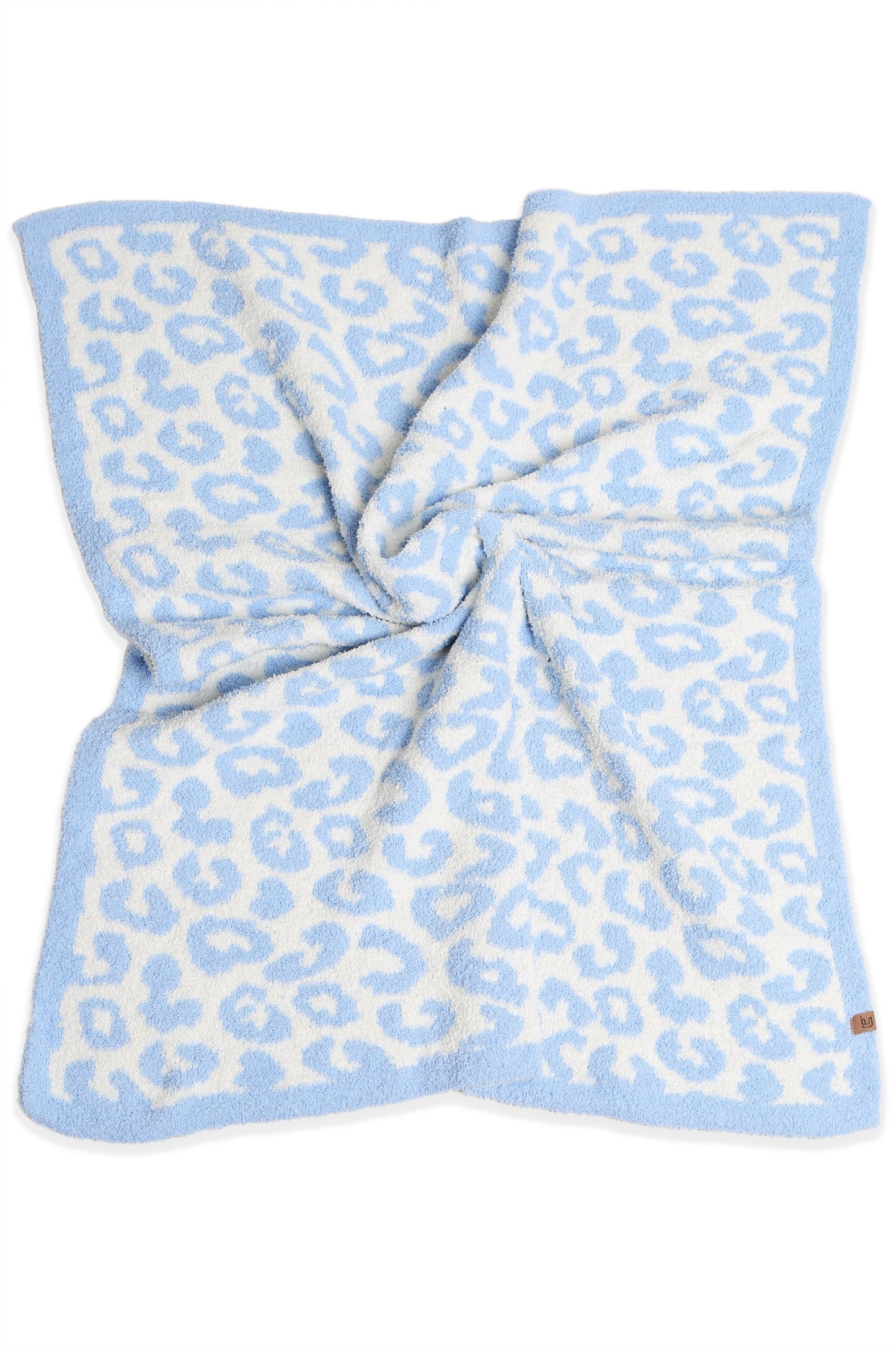 Kinderdeken met Luipaardprint – Zachte Luxe Fleece Plaid 74x89 cm