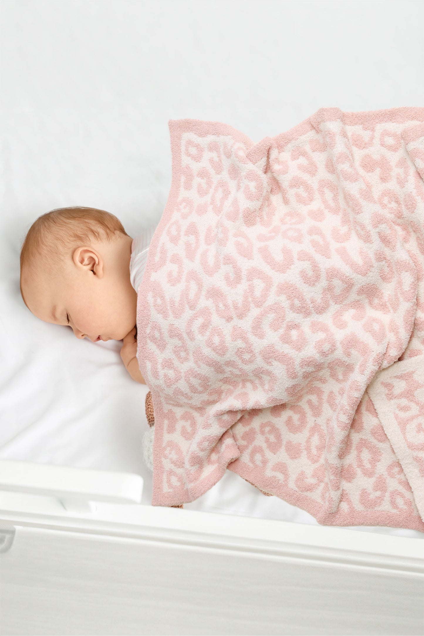 Kinderdeken met Luipaardprint – Zachte Luxe Fleece Plaid 74x89 cm