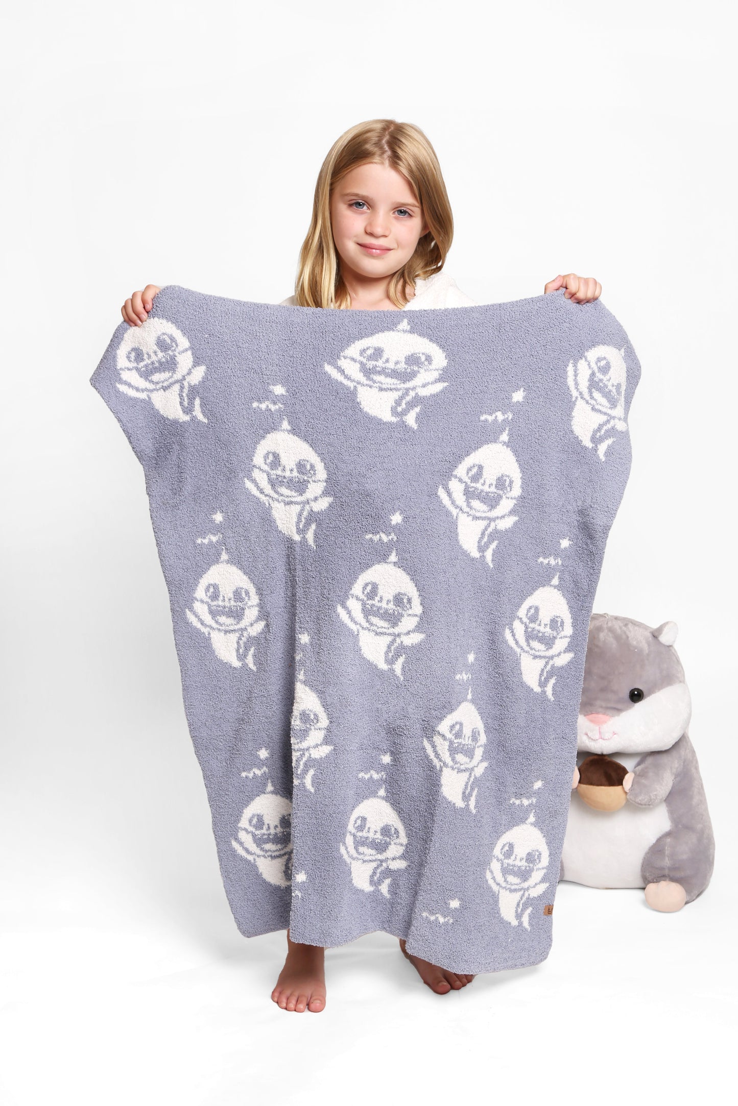 Kinderplaid – Zacht & Luxe Bijenpatroon