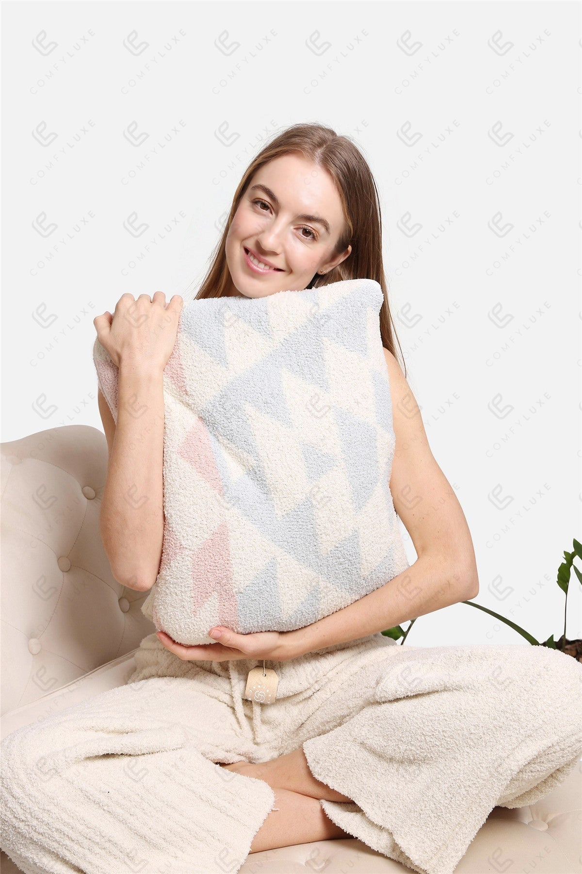 Tribal Design 2-in-1 Deken & Kussen – Zachte Microvezel | Multifunctioneel & Comfortabel