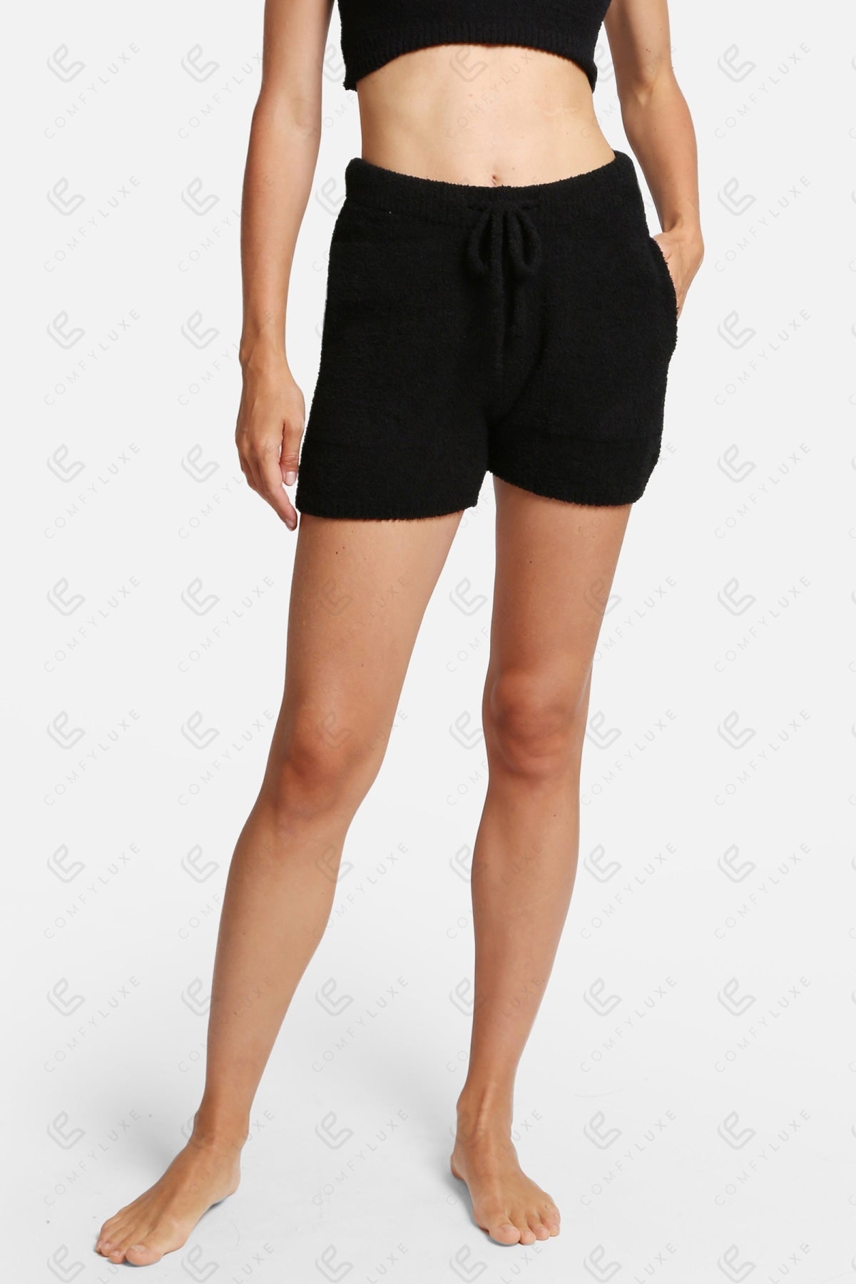 Zachte Dames Lounge Shorts met Pockets & Trekkoord – Comfortabele Loungewear