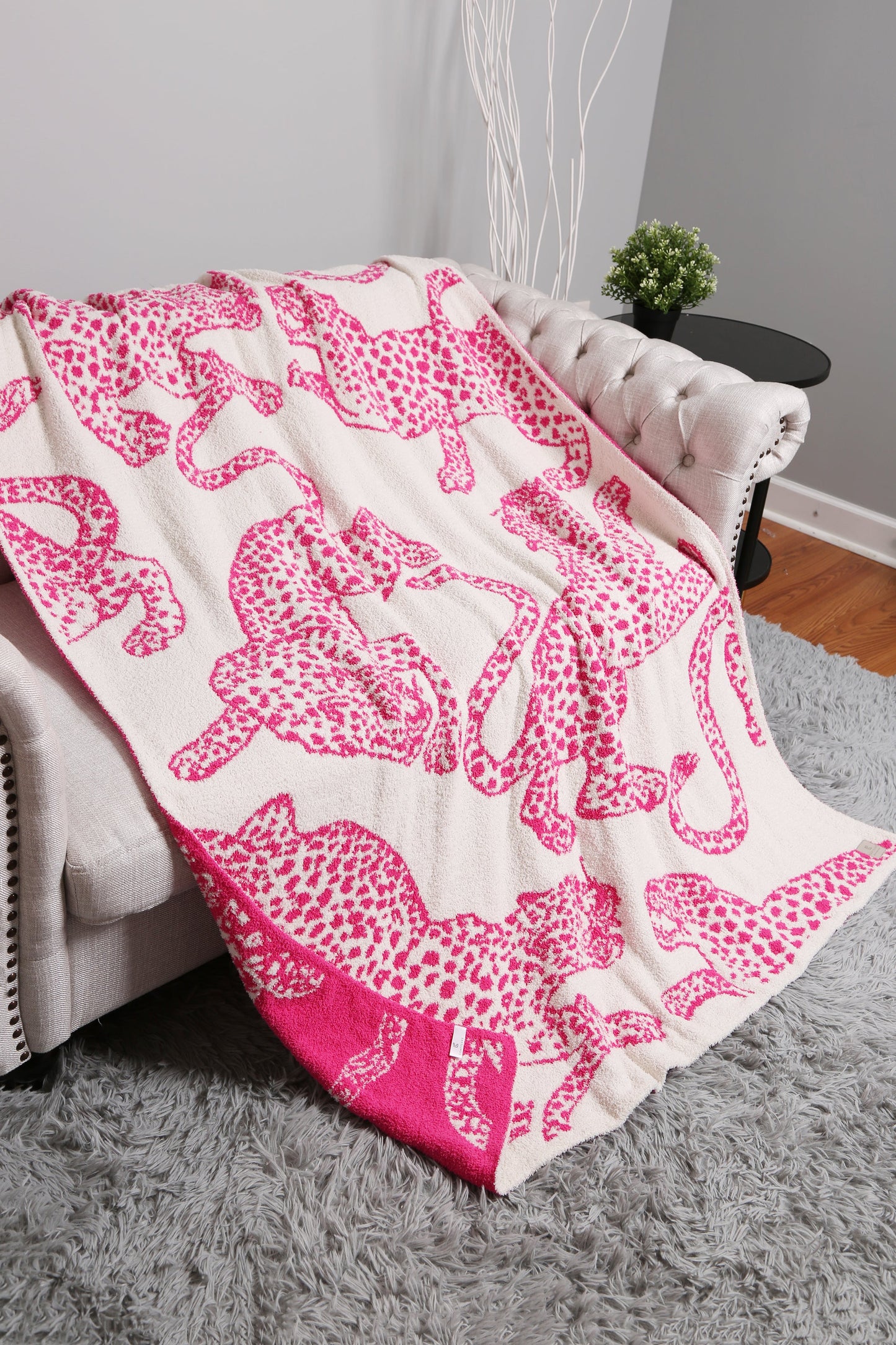 Luxe Dierenpatroon Soft Throw Deken – Warm & Stijlvol