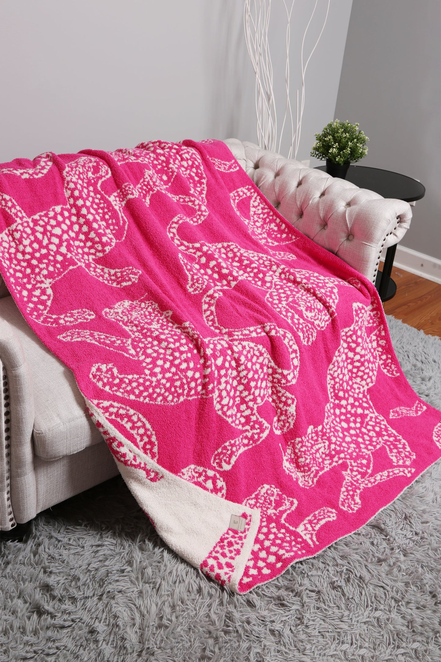 Luxe Dierenpatroon Soft Throw Deken – Warm & Stijlvol