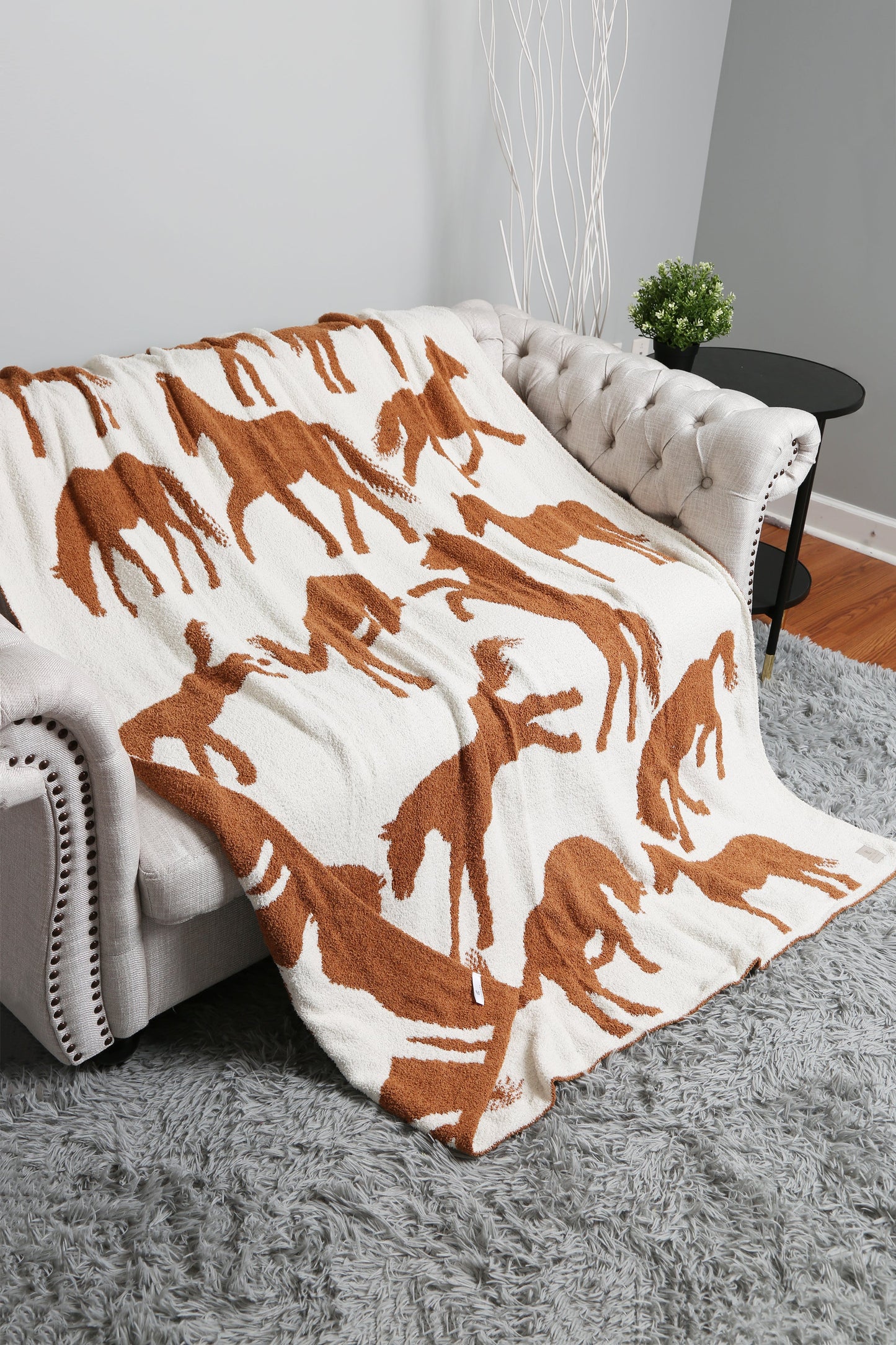 Luxe Dierenpatroon Soft Throw Deken – Warm & Stijlvol