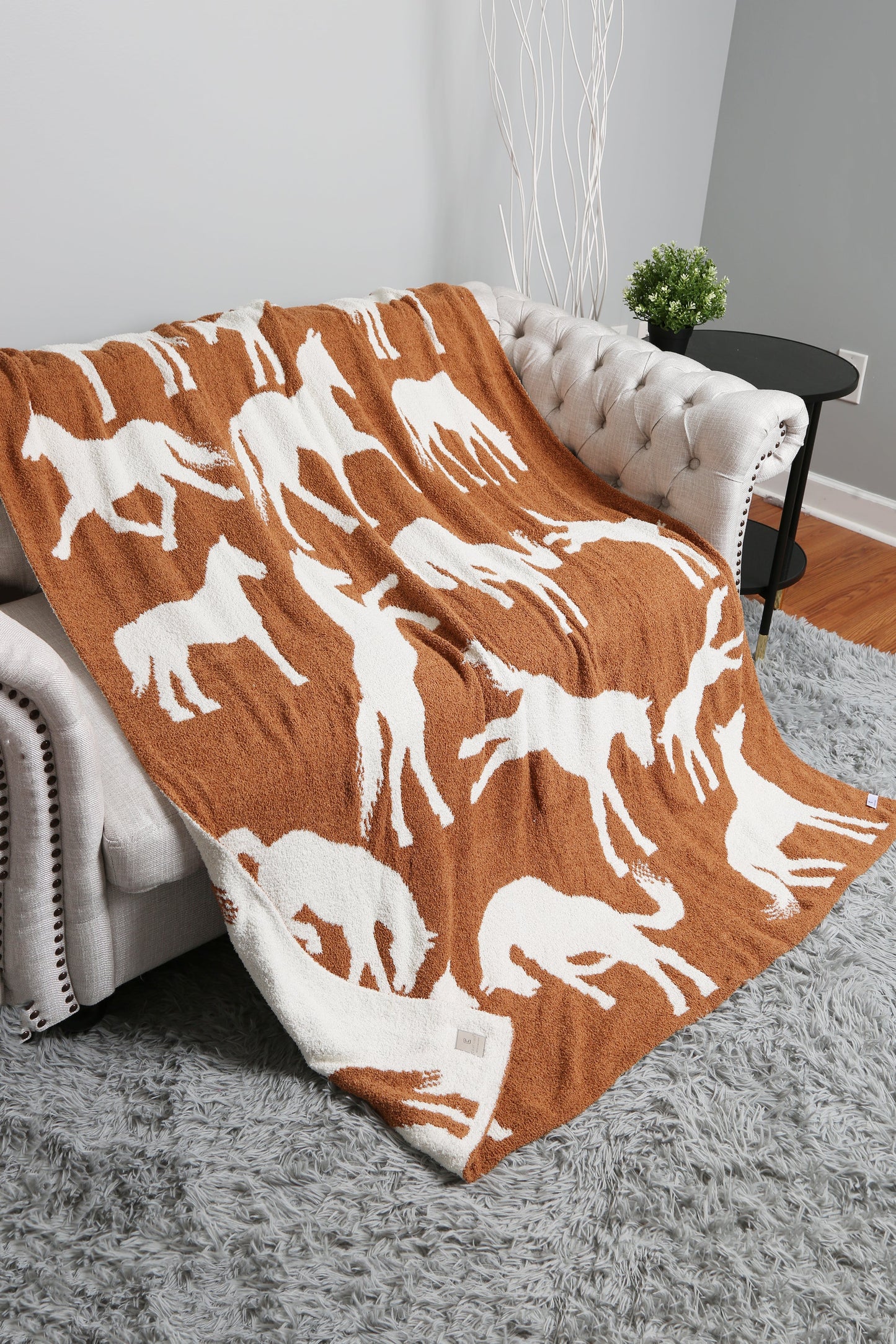 Luxe Dierenpatroon Soft Throw Deken – Warm & Stijlvol
