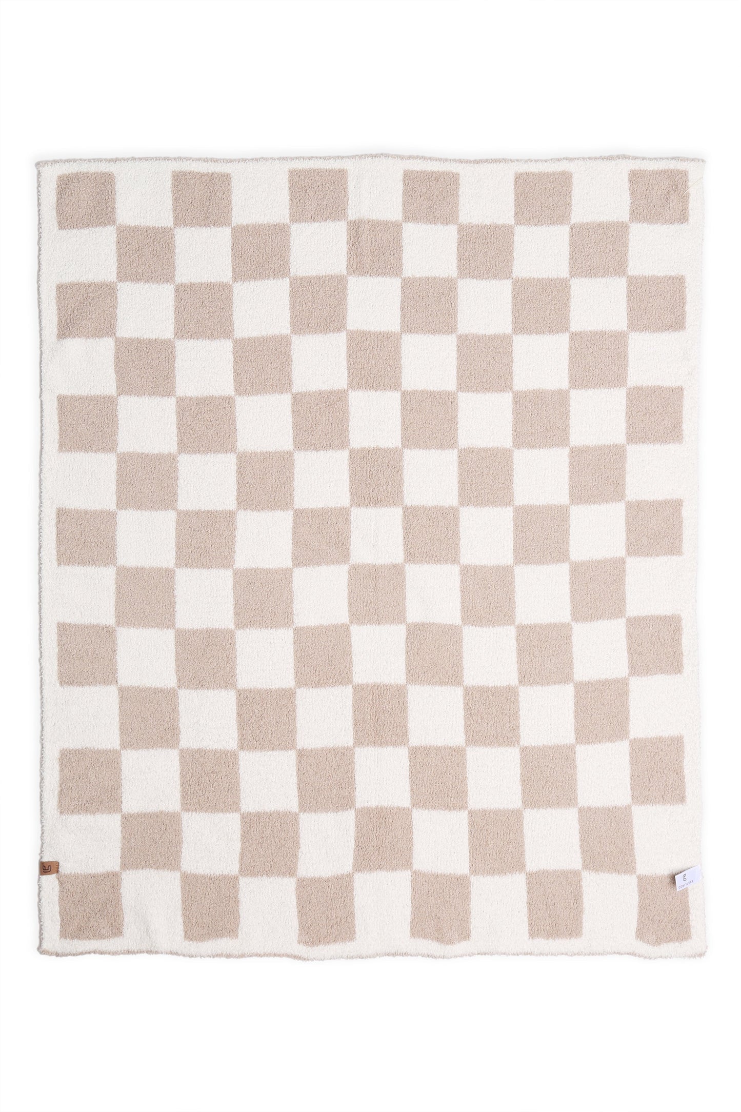 Kinderdeken met Geruit Patroon – Luxe & Zachte Fleece