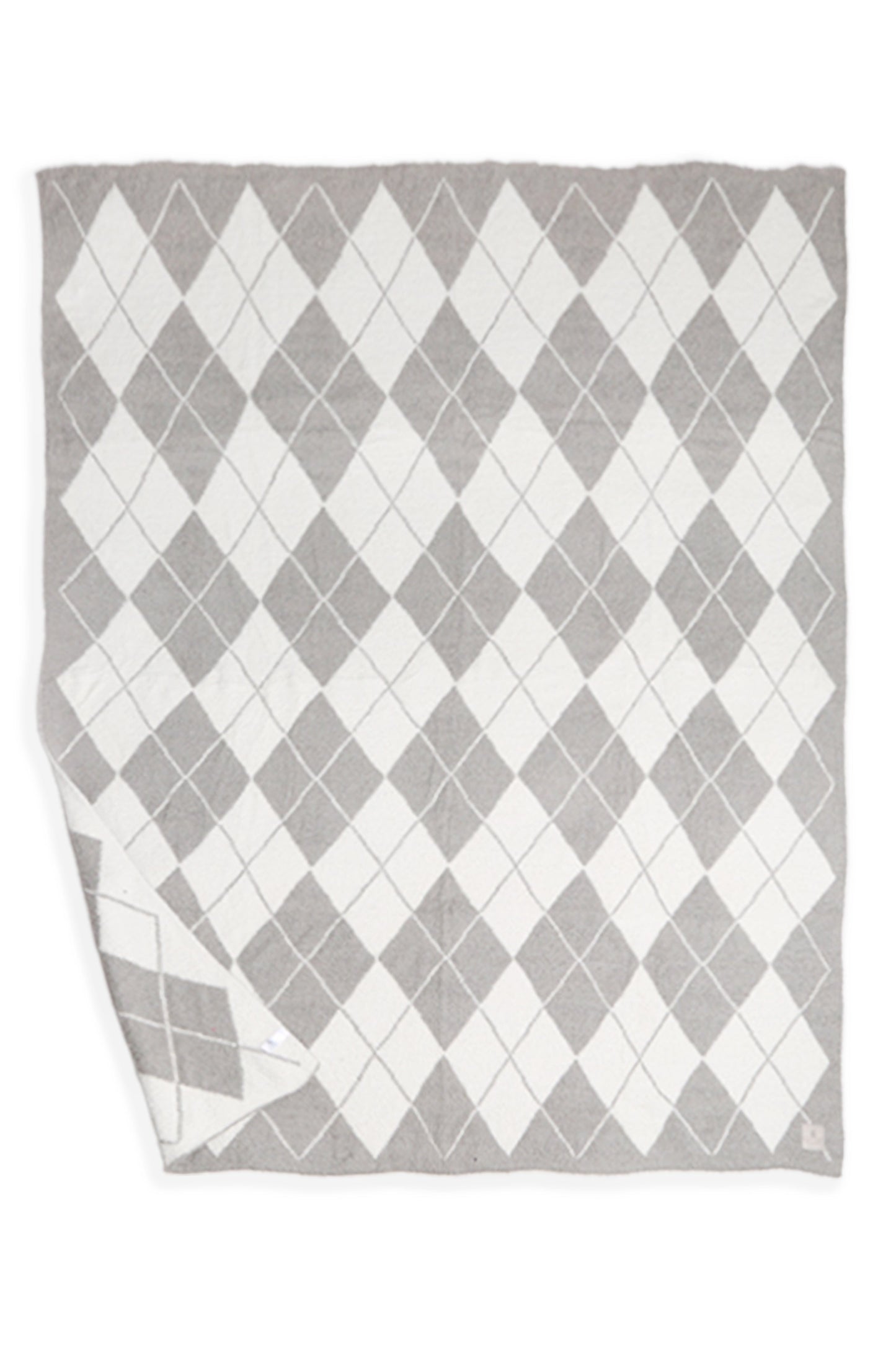 Luxe Geruite Argyle Plaid – Zachte Woondeken