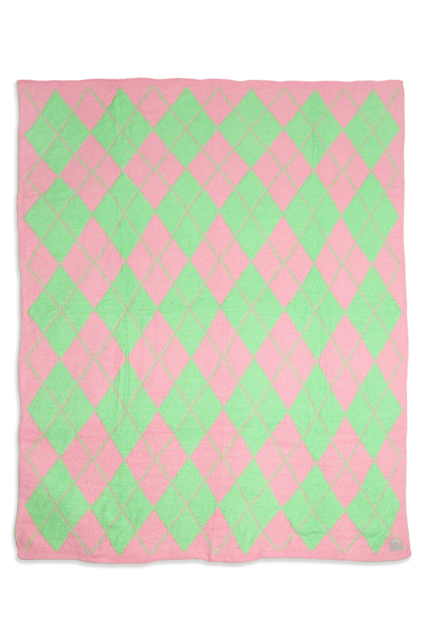 Luxe Geruite Argyle Plaid – Zachte Woondeken