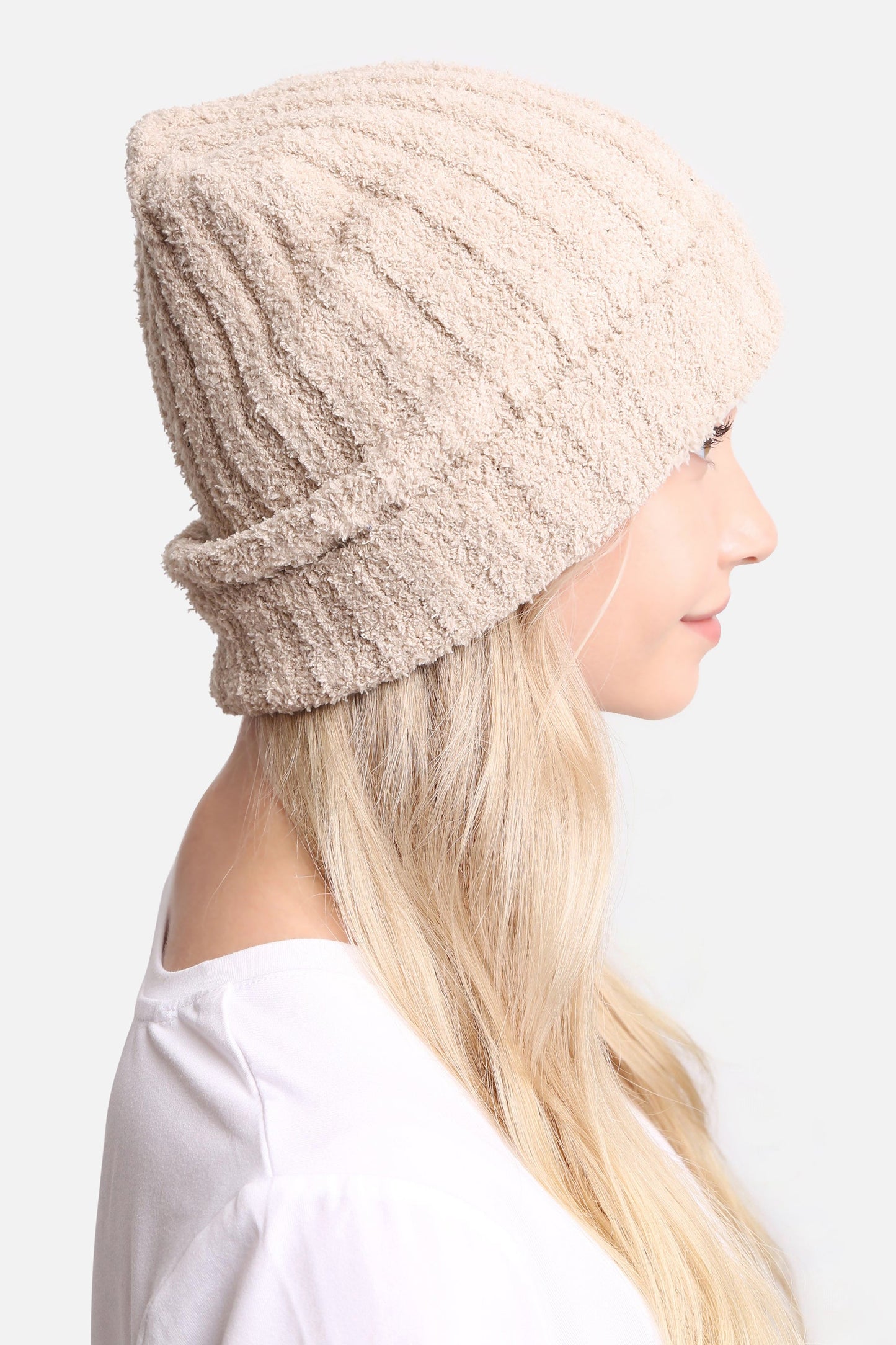 Luxe Gebreide Wintermuts voor Dames – Warm & Stijlvol