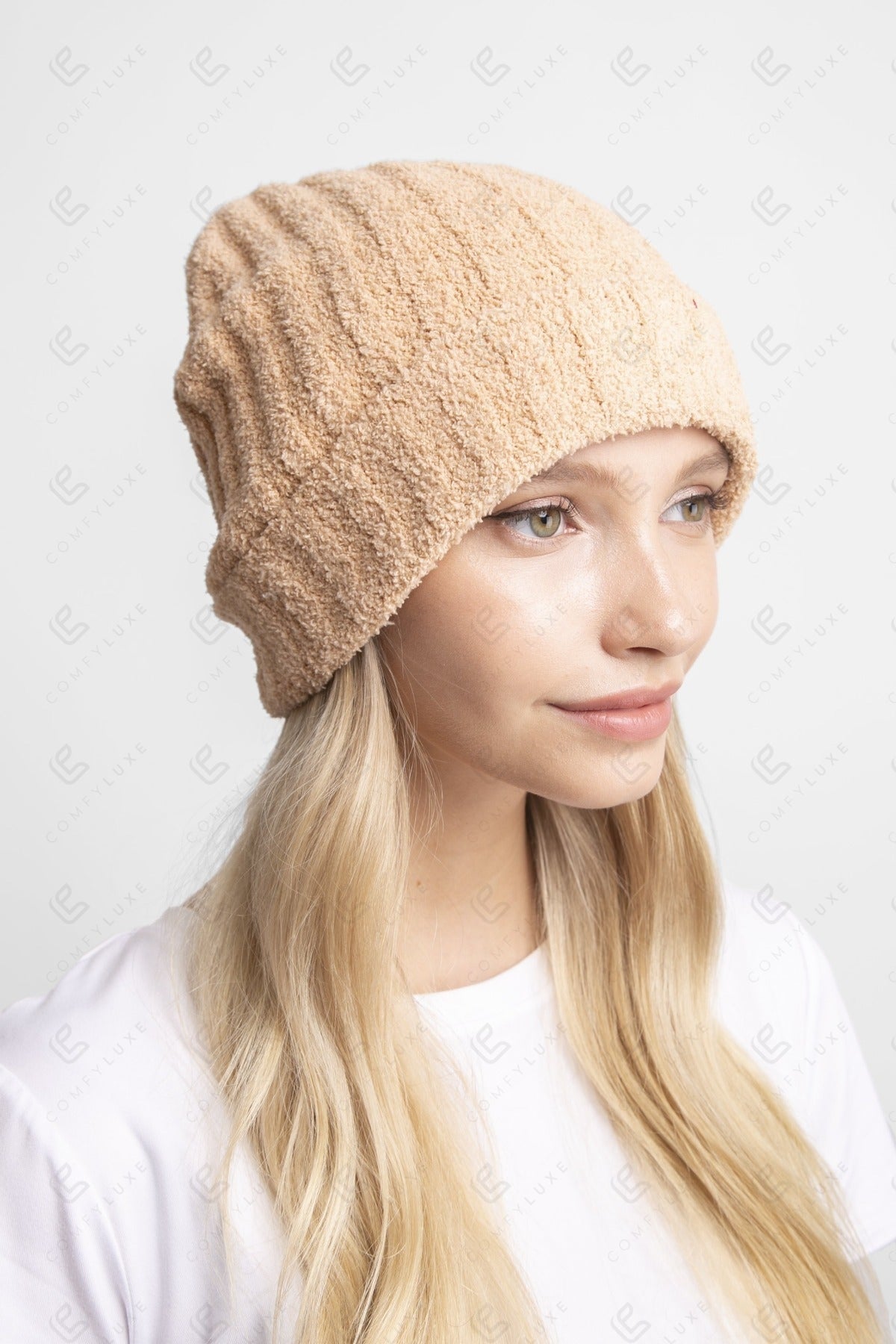 Luxe Gebreide Wintermuts voor Dames – Warm & Stijlvol